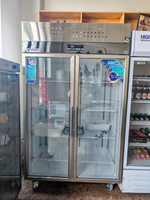 银铮三开门冷藏展示柜商用串串烧烤菜品立式保鲜柜大三门冰箱冰柜